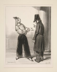 Vi dico che avete ballato da Paul Gavarni