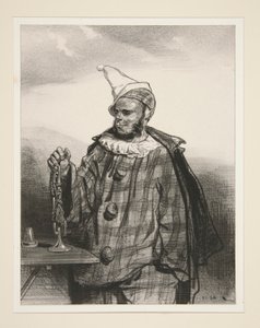 La tromba di Paillasse da Paul Gavarni