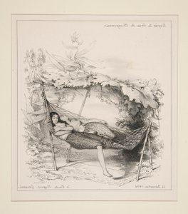 LE HAMAC. da Paul Gavarni
