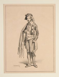 Il mulattiere (Costume di) da Paul Gavarni