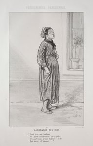 La canzone delle strade da Paul Gavarni