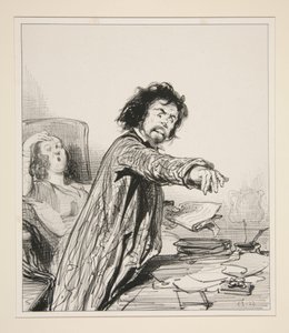 Il marito drammaturgo da Paul Gavarni