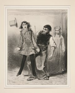 Il padre della Lorette da Paul Gavarni
