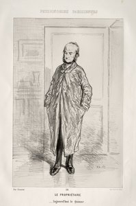 Il proprietario da Paul Gavarni