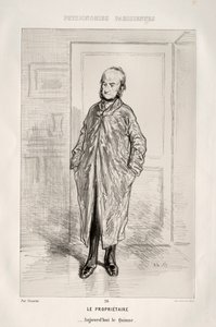 Il proprietario da Paul Gavarni