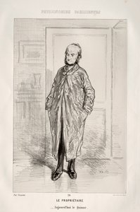 Il Proprietario da Paul Gavarni