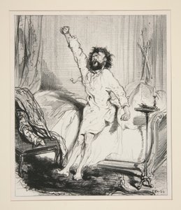 Il risveglio del leone da Paul Gavarni