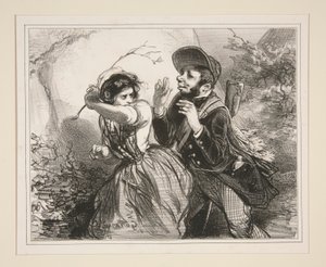 Il bene per il male da Paul Gavarni