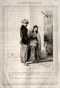 Gli Studenti di Parigi da Paul Gavarni