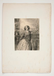 Le donne artiste / Madame E. de B da Paul Gavarni