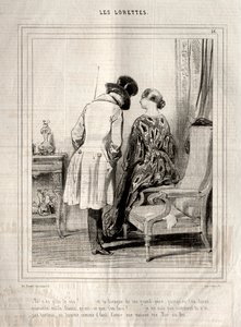 Les Lorettes, 1842 da Paul Gavarni
