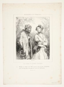 Madame la femme: una altezza che non da Paul Gavarni