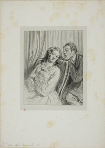 Maschere e volti: Mme. Beauminet da Paul Gavarni