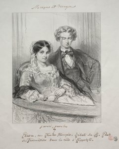Masques et visages: Paric, par-là: Phèdre al Théâtre-Français..., 1857-1858