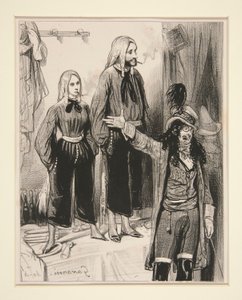 No. 1 - Le Debardeur, maschio e femmina da Paul Gavarni