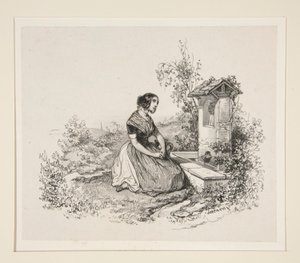 Notre-Dame de la Fontaine da Paul Gavarni