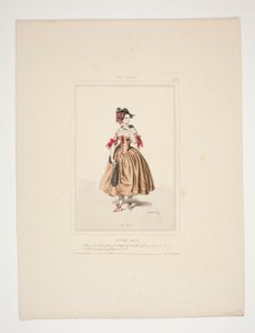 Contadina basca da Paul Gavarni