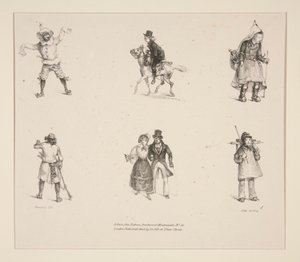 Piccole figure XVI. da Paul Gavarni