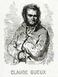 Ritratto di Claude Gueux da Paul Gavarni