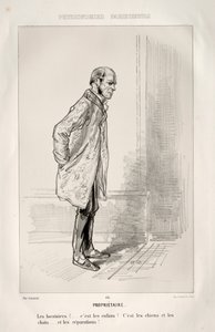 Propriétaire da Paul Gavarni