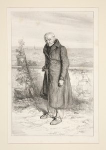 Quatre-Vingt-Dix Ans (Chevallier, padre di Gavarni) da Paul Gavarni