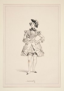Soldato delle guardie da Paul Gavarni