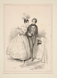 Ricordo del ballo di L da Paul Gavarni