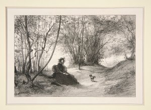 Solitudine da Paul Gavarni