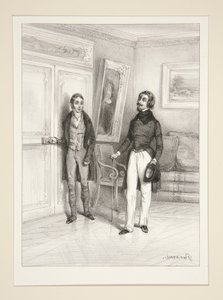 Una falsa mossa. Pagina 335. da Paul Gavarni