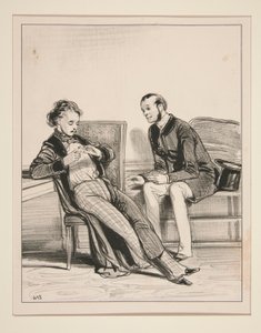 Vediamo, mio caro Gustave, sii più ragionevole da Paul Gavarni