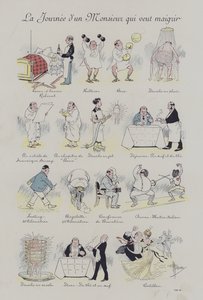La giornata di un signore che vuole dimagrire da Paul Guillaume