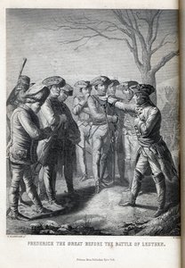 Federico il Grande prima della Battaglia di Leuthen, 1882
