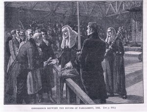 Conferenza tra le Camere del Parlamento AD 1835 da Paul Hardy