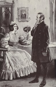 Illustrazione per Barchester Towers di Anthony Trollope da Paul Hardy
