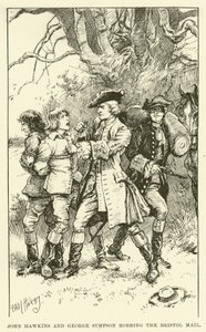 John Hawkins e George Sympson Derubano la Posta di Bristol da Paul Hardy