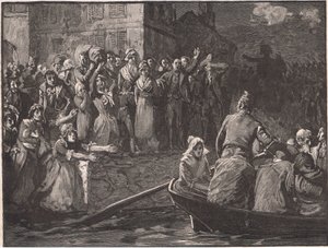 Ritirata dei realisti da Tolone AD 1793 da Paul Hardy