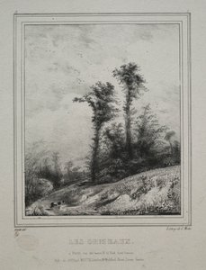 Paesaggi: Giovani olmi, 1829