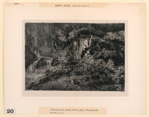 Ruscello di Saint Pierre da Paul Huet