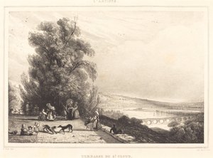 Terrazza di St. Cloud da Paul Huet