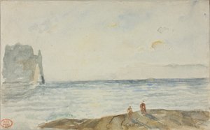 Veduta di Étretat