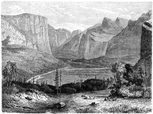 Valle di Yosemite, California, XIX secolo