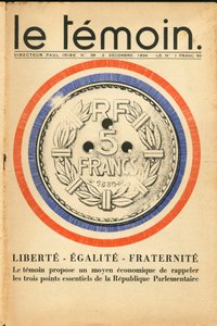 Le Temoin, Satirico a Colori da Paul Iribe