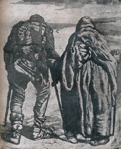 Vagabondi, XIX secolo, 1924 da Paul Joseph Blanc