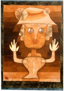 Una Bambola, 1923 da Paul Klee