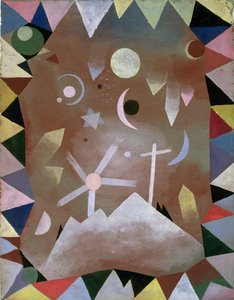 Sopra le cime delle montagne da Paul Klee