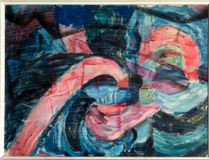 Arrivo alle rive di un ruscello e costruzione di un ponte da Paul Klee