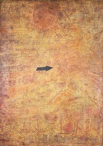Arrow in the Garden (Freccia in un giardino) da Paul Klee