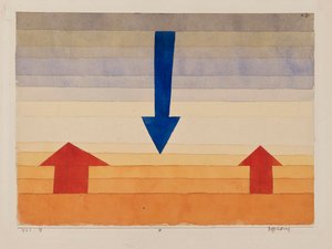 Begrüssung, 1922 da Paul Klee