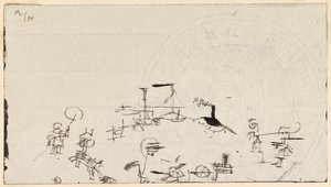 Spiaggia animata da Paul Klee