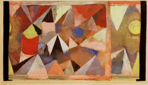 Paesaggio montano da Paul Klee